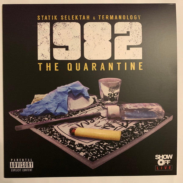 STATIK SELEKTAH AND TERMANOLOGY 1982: The Quarantine New Vinyl LP