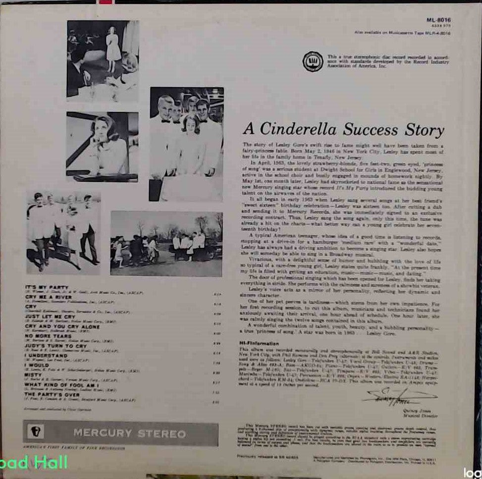 Lesley Gore - I'll Cry If I Want To - Used Vinyl