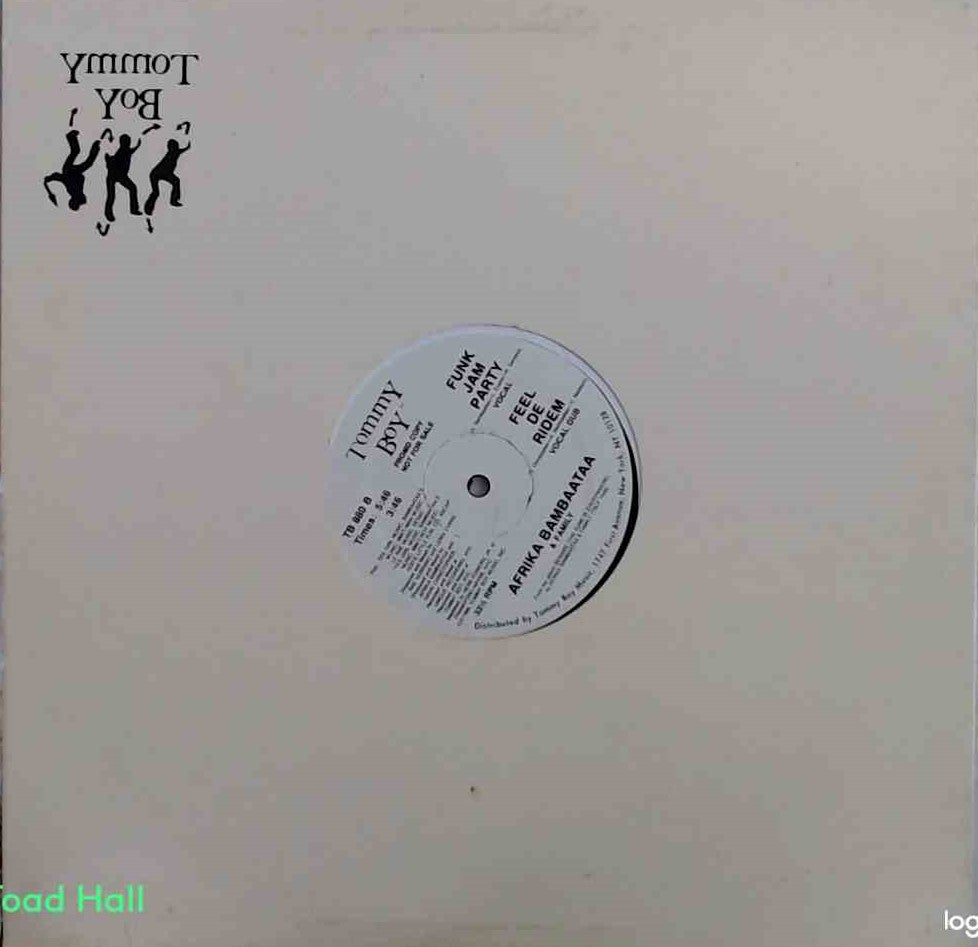 Afrika Bambaataa - Kick Out The Jams - 12 Inch Single Used Vinyl