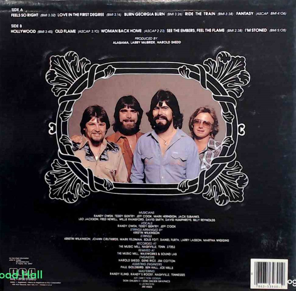 Alabama - Feels So Right - Used Vinyl