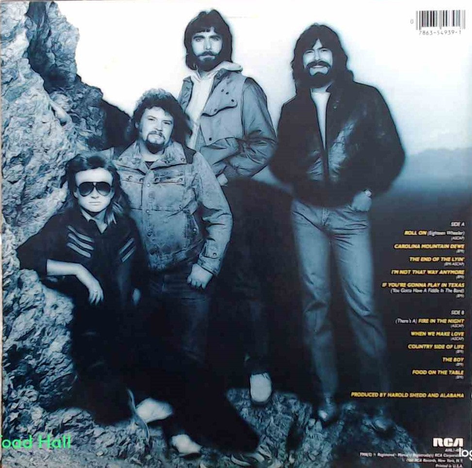 Alabama Roll On Used Vinyl LP
