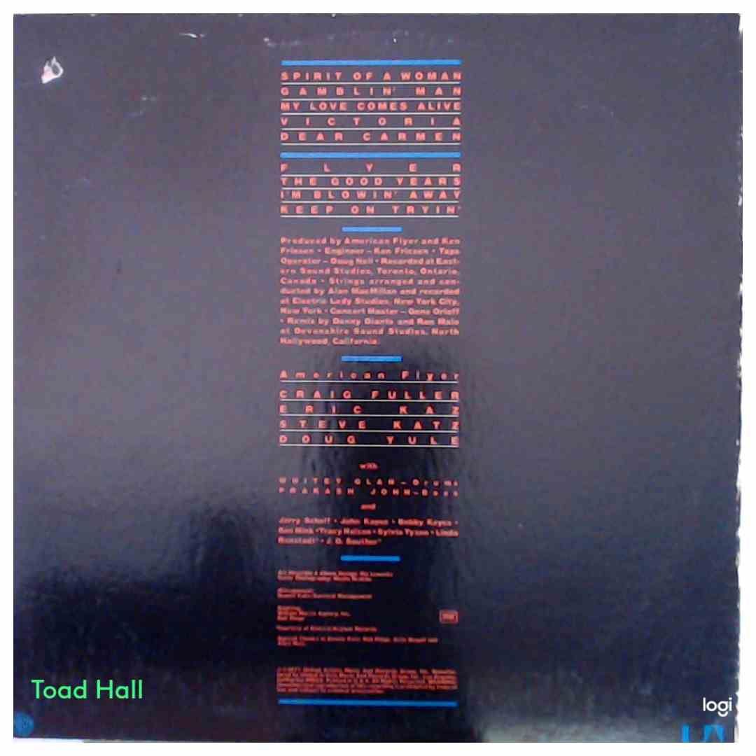 American Flyer - Spirit Of A Woman - Used Vinyl