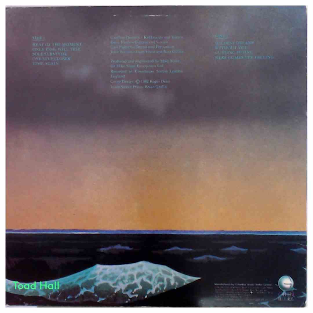 Asia Asia Self Titled Used Vinyl LP