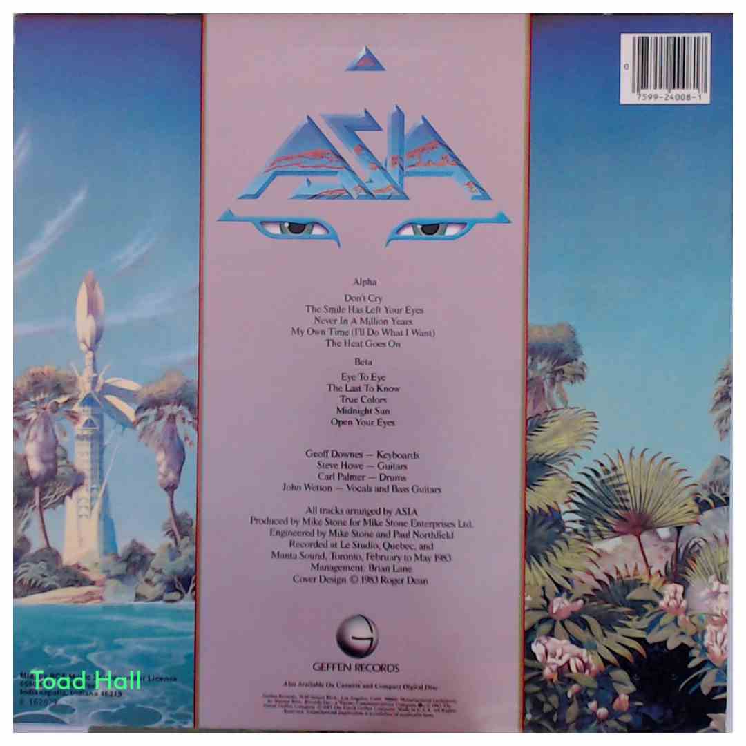 Asia - Alpha - Used Vinyl