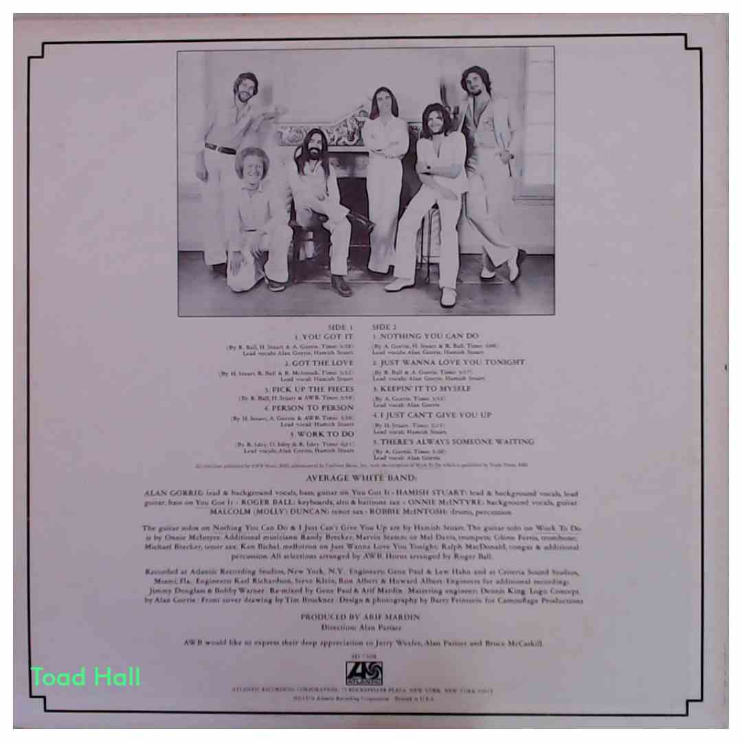 Average White Band - AWB - Used Vinyl