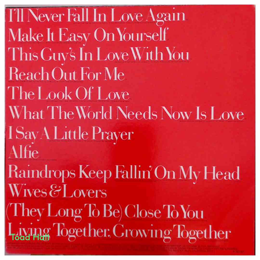 Burt Bacharach - Burt Bacharach's Greatest Hits - Used Vinyl