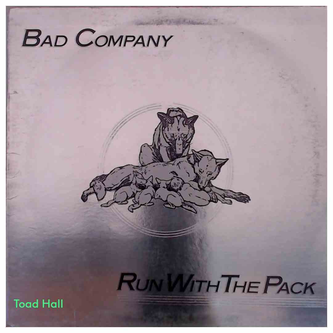 Bad Company - Run With The Pack (embossed Cover) - Used Vinyl