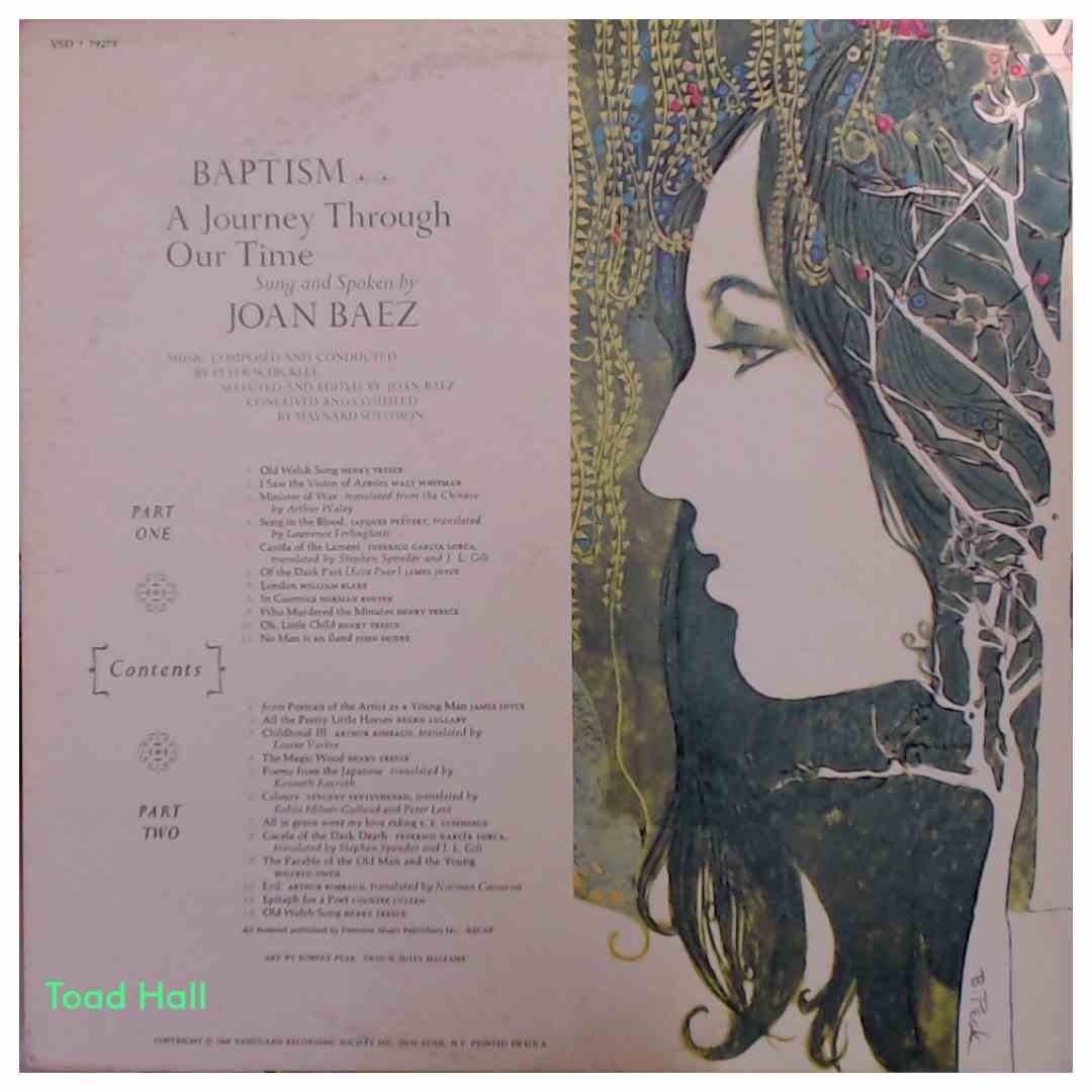 JOAN BAEZ Baptism Used Vinyl
