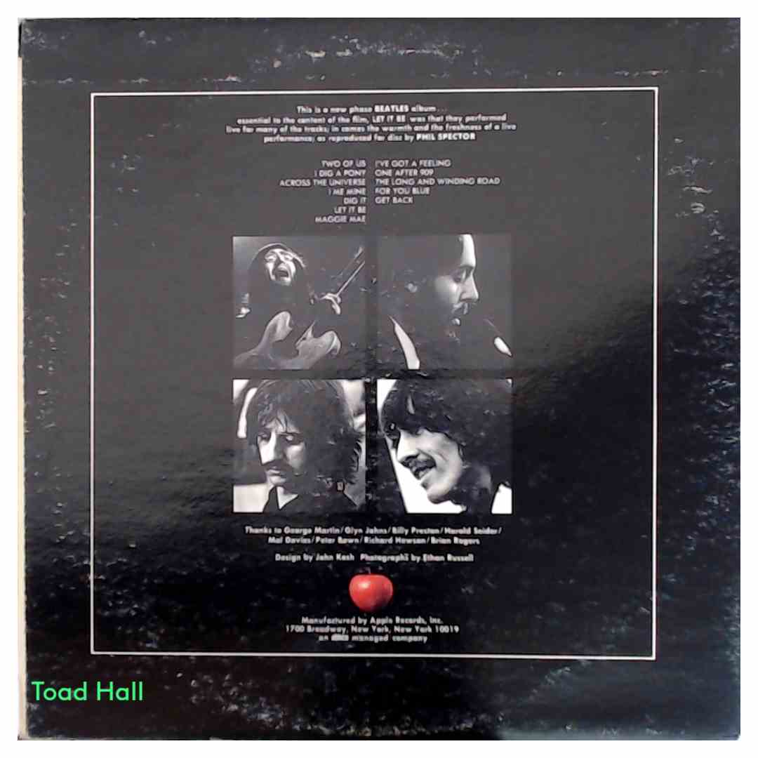 The Beatles - Let It Be - Used Vinyl