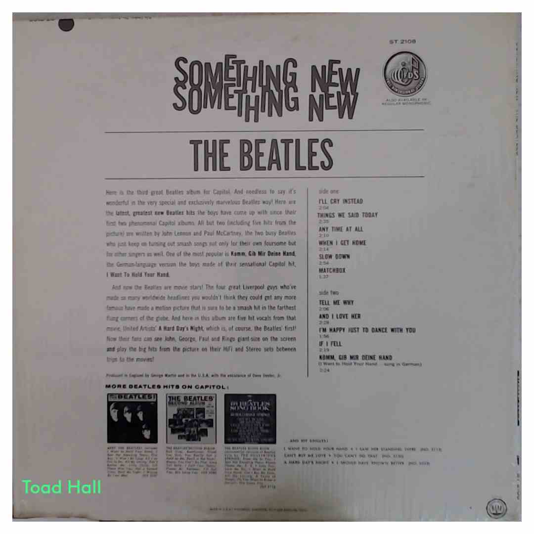 The Beatles - Something New - Used Vinyl
