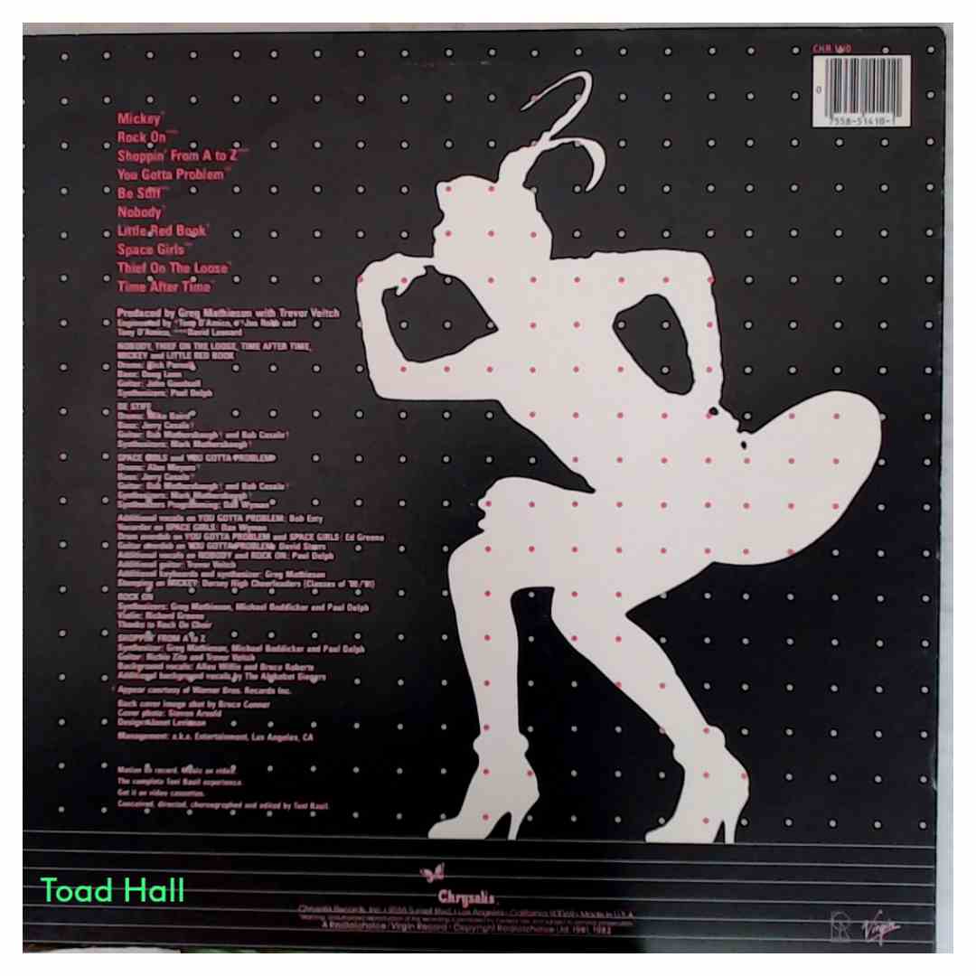 Toni Basil - Word of Mouth - Used Vinyl