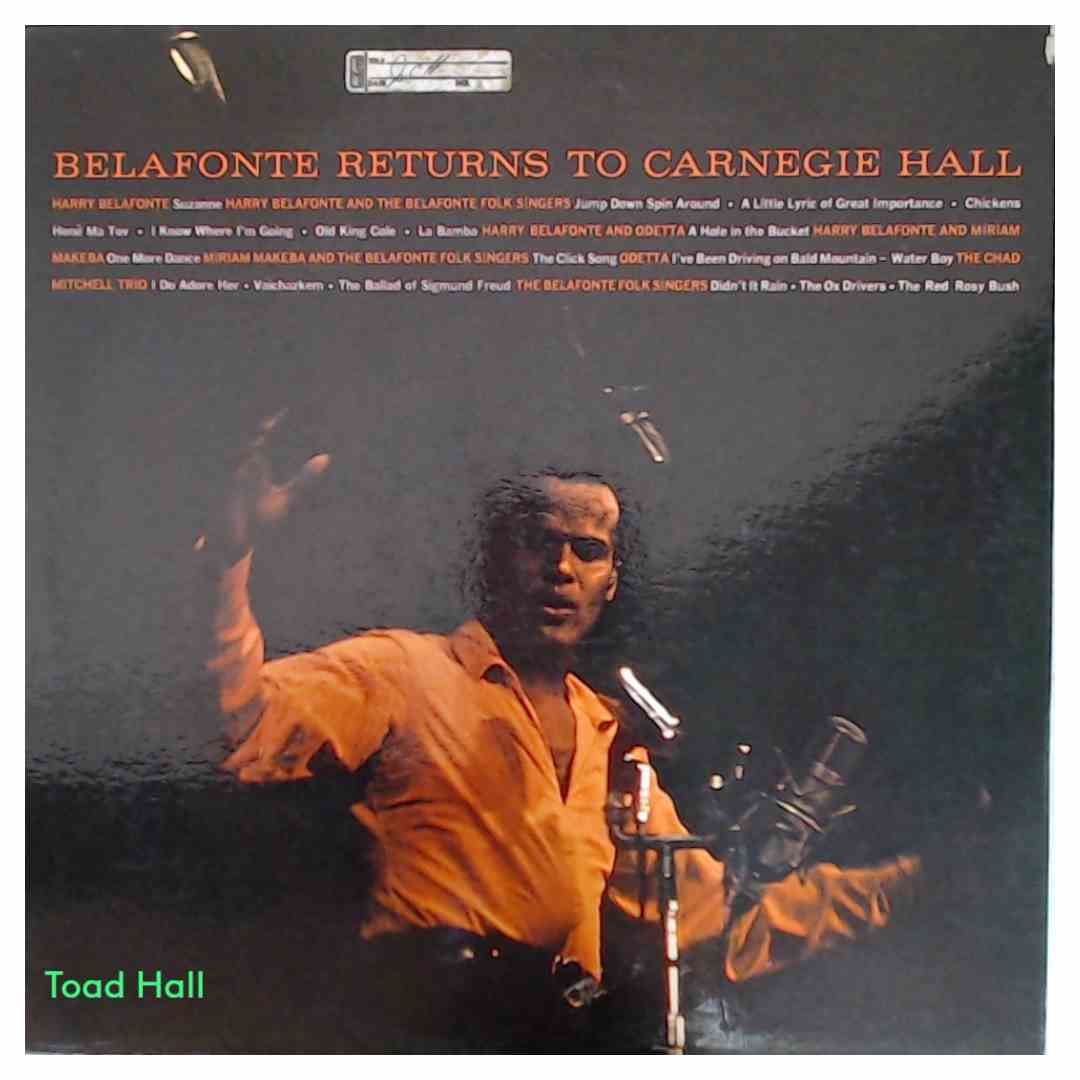 Harry Belafonte - Belafonte Returns To Carnegie Hall - Used Vinyl