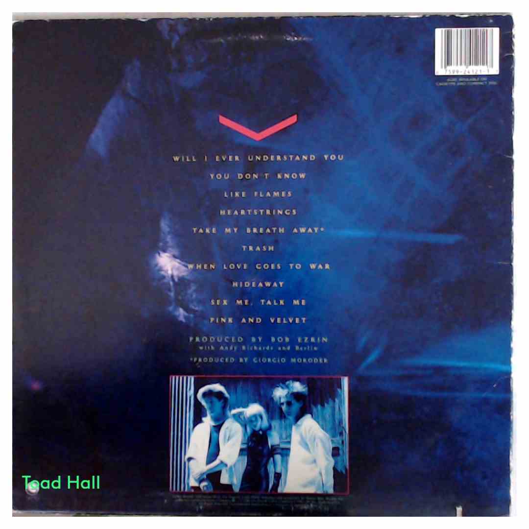 Berlin - Count Three And Pray - Used Vinyl