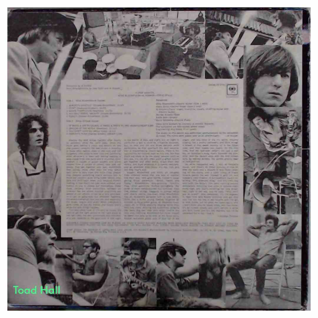 Mike Bloomfield, Al Kooper, Stephen Stills - Super Session - Used Vinyl
