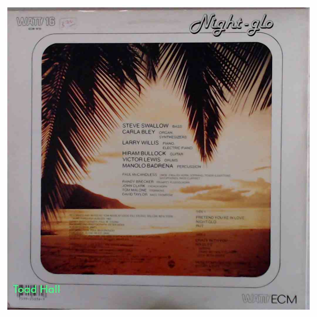 Carla Bley - Night-glo - Used Vinyl