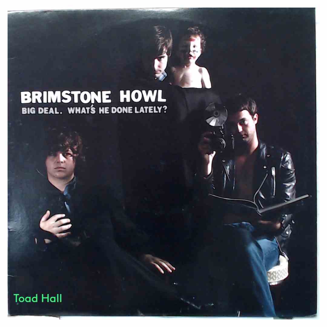 Brimstone Howl - Big Deal. What's He Done Lately? (Transparent Orange Vinyl) - Used Vinyl