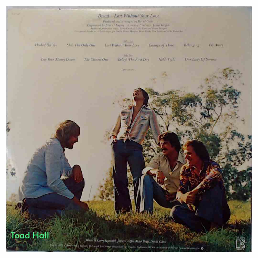 Bread - Lost Without Your Love by Bread - Used Vinyl