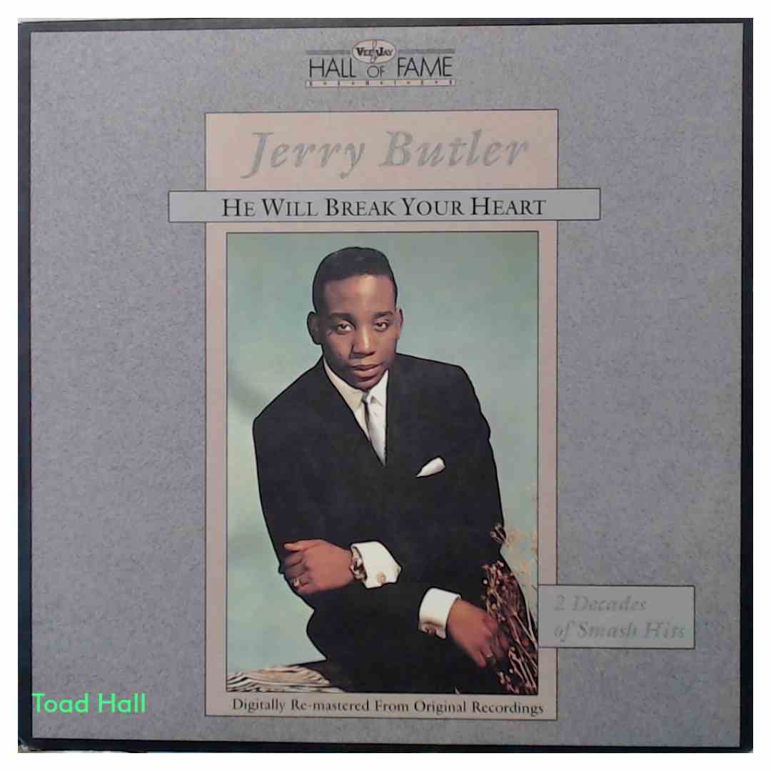 Jerry Butler - He Will Break Your Heart - Used Vinyl