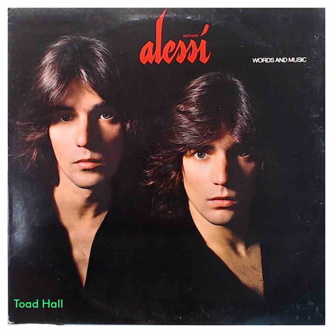 Brothers Alessi - Words and Music - Used Vinyl