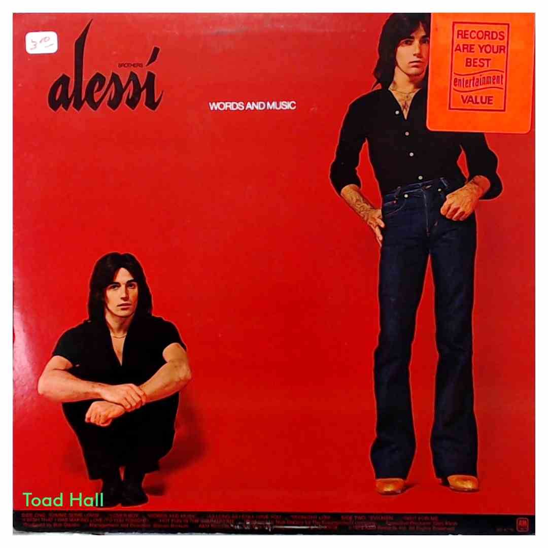 Brothers Alessi - Words and Music - Used Vinyl