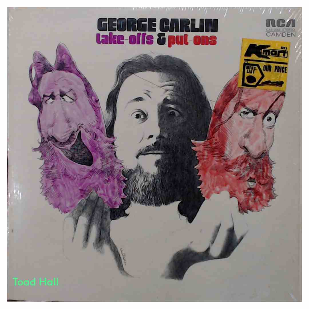 George Carlin - Take Off & Put Ons - Used Vinyl