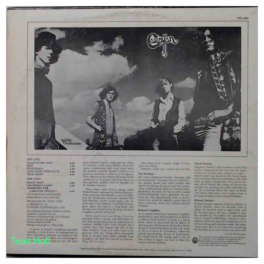 CARAVAN Promo DJ Copy Used Vinyl