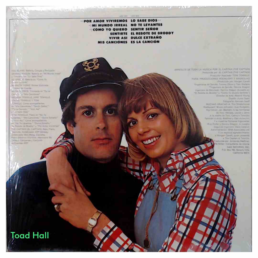 Captain And Tennille - Por Amor Viviremos - Used Vinyl