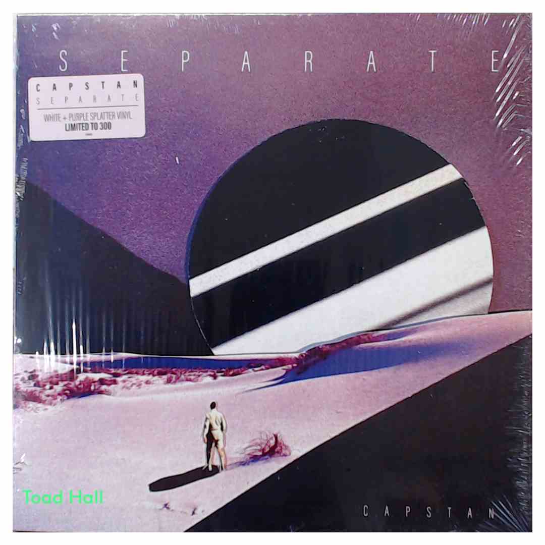 Capstan Seperate - White & Purple Splatter Vinyl - Used Vinyl