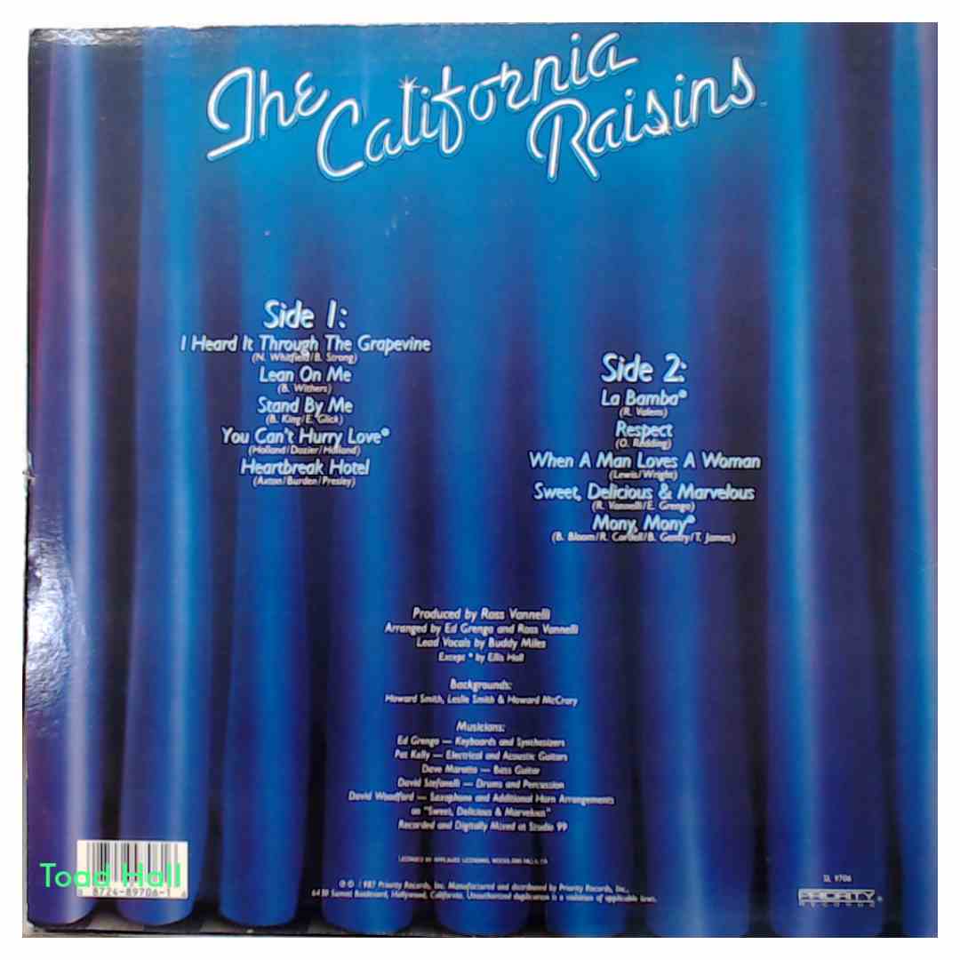 The California Raisins - The California Raisins - Used Vinyl