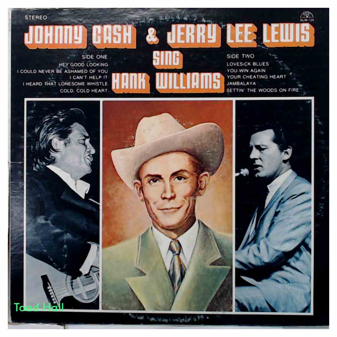 Johnny Cash & Jerry Lee Lewis - Sing Hank Williams - Used Vinyl