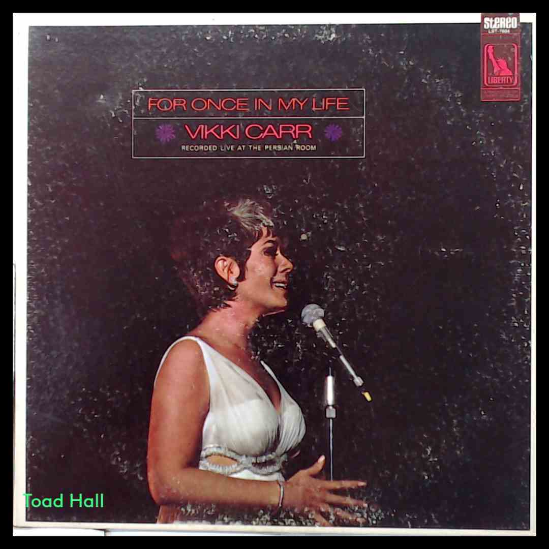 Vikki Carr - For Once In My Life - Used Vinyl