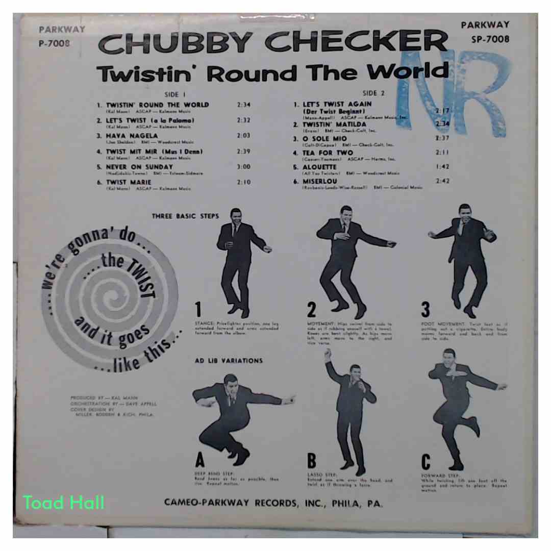 Chubby Checker - Twistin Round the World - Used Vinyl
