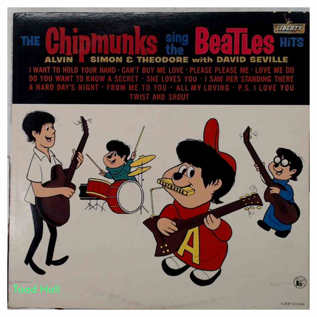 The Chipmunks The Chipmunk Sing The Beatles Used Vinyl The Chipmunks The Chipmunk Sing The Beatles Used Vinyl