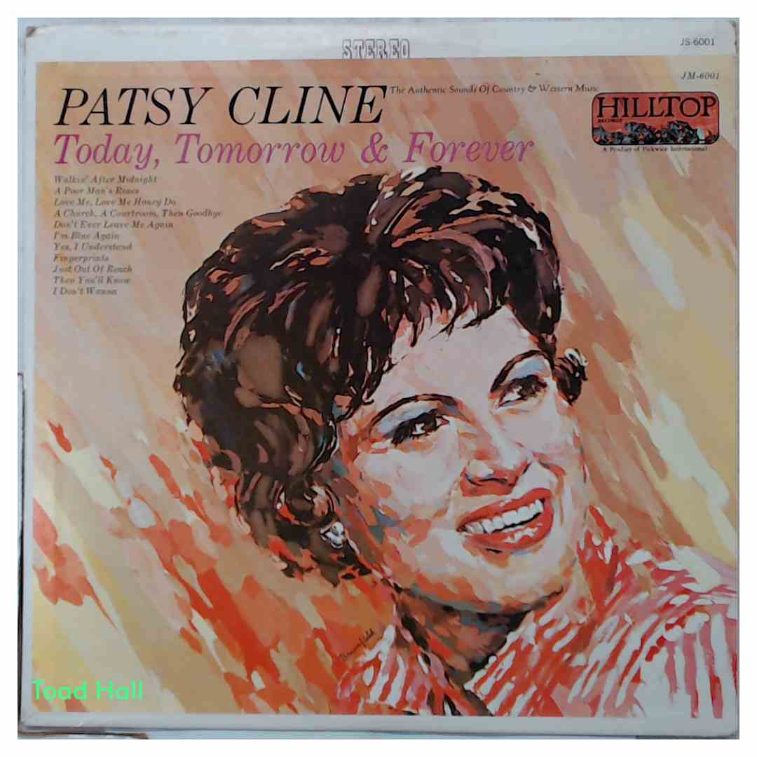 Patsy Cline - Today, Tomorrow & Forever - Used Vinyl