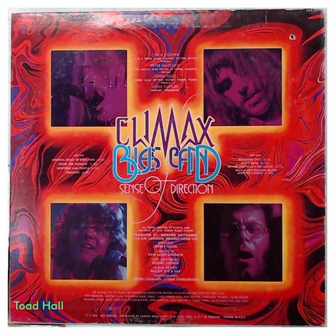 Climax Blues Band - Sense Of Direction - Used Vinyl