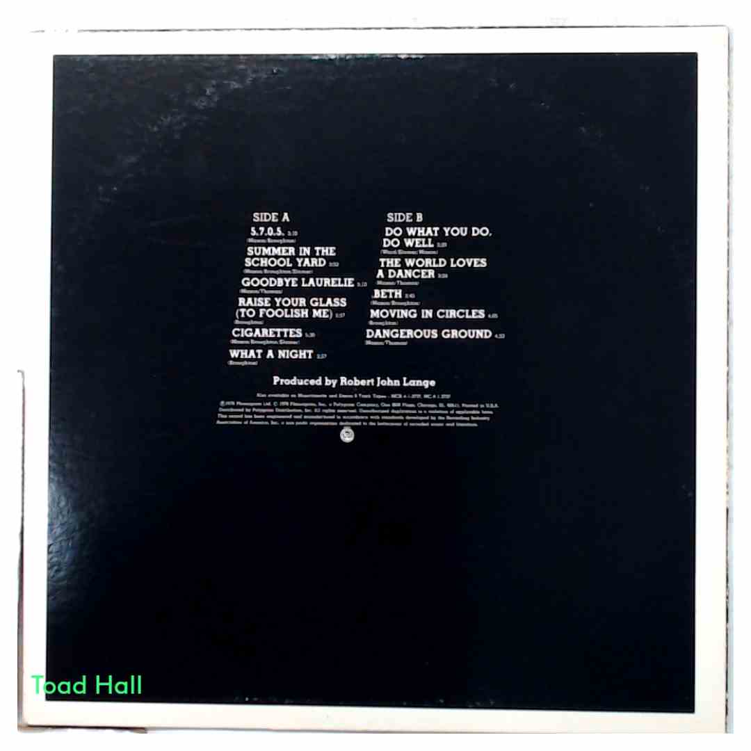 City Boy - Book Early - Used Vinyl