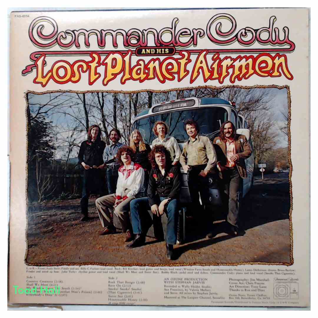 Commander Cody and HIs Lost Planet Airmen - Country Casanova - Used Vinyl