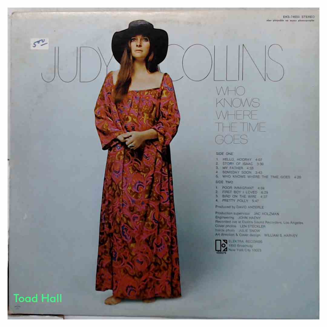 Judy Collins - Who Knows Where The Time Goes - Used Vinyl