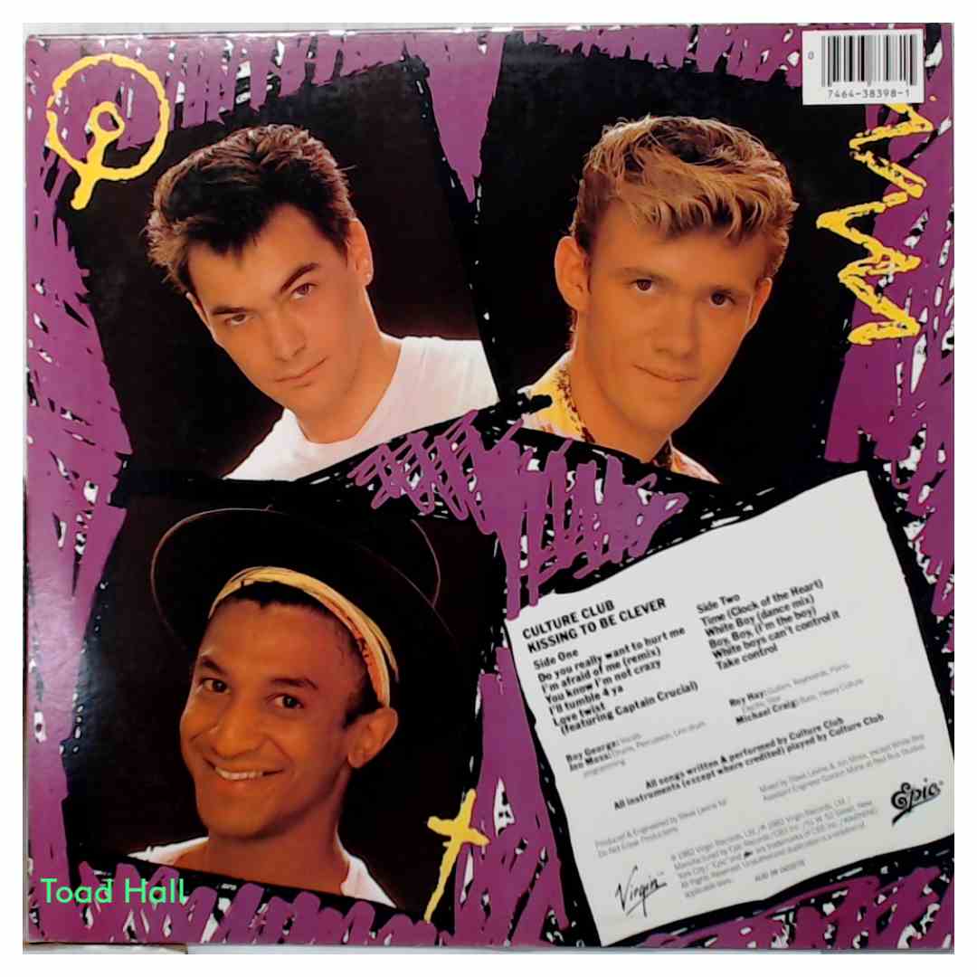 Culture Club - Kissing to be Clever - Used Vinyl