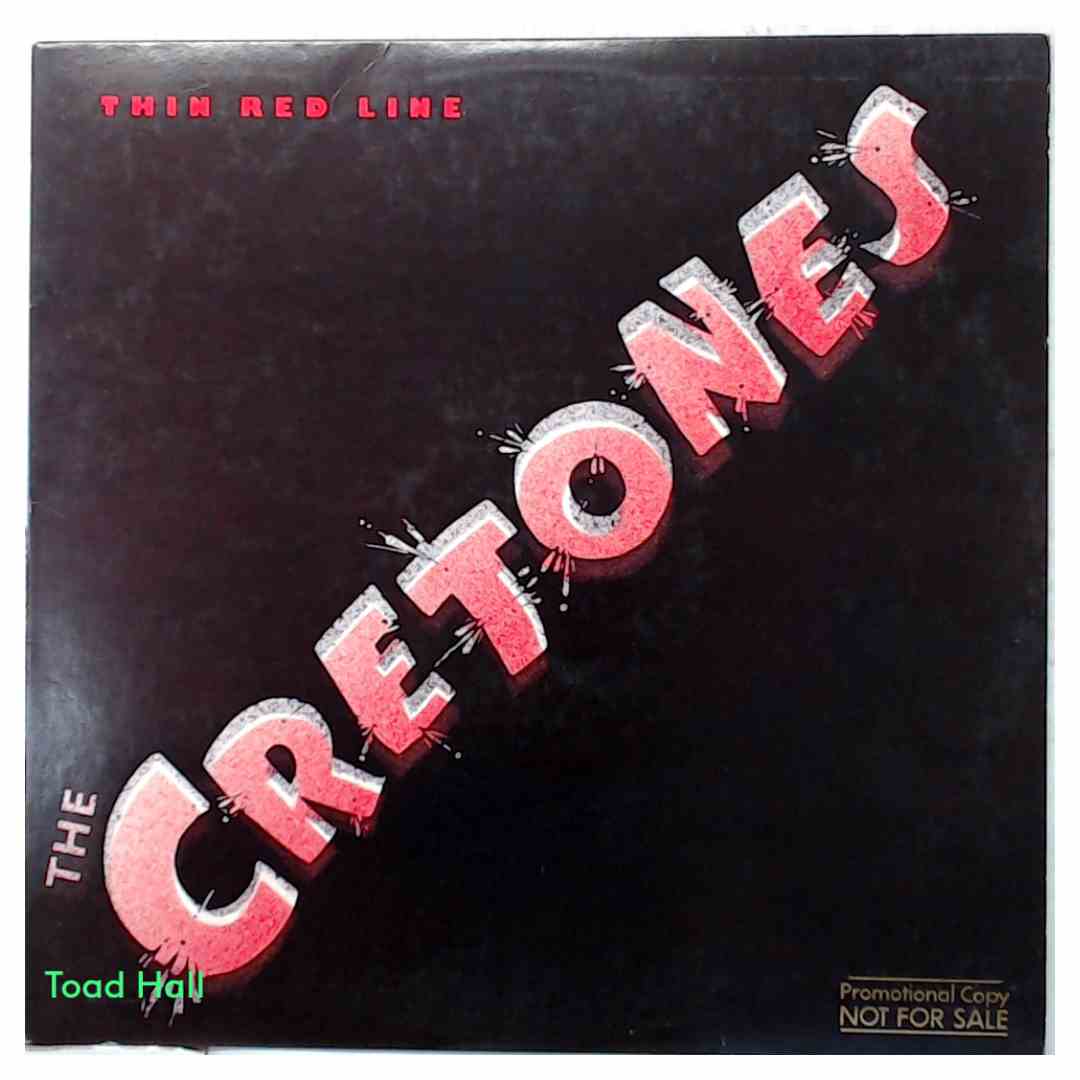 The Cretones - Thin Red Line (Promo) - Used Vinyl