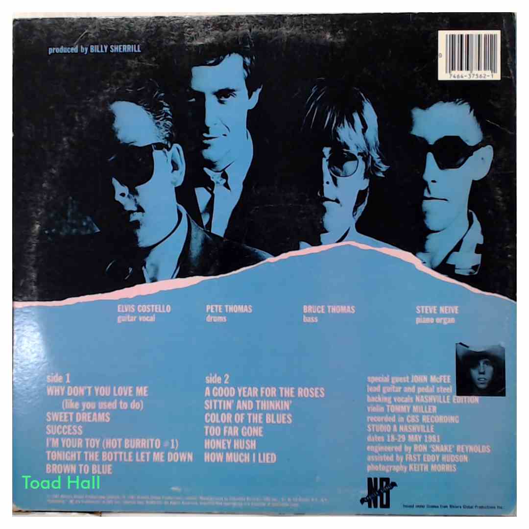 Elvis Costello - Almost Blue - Used Vinyl