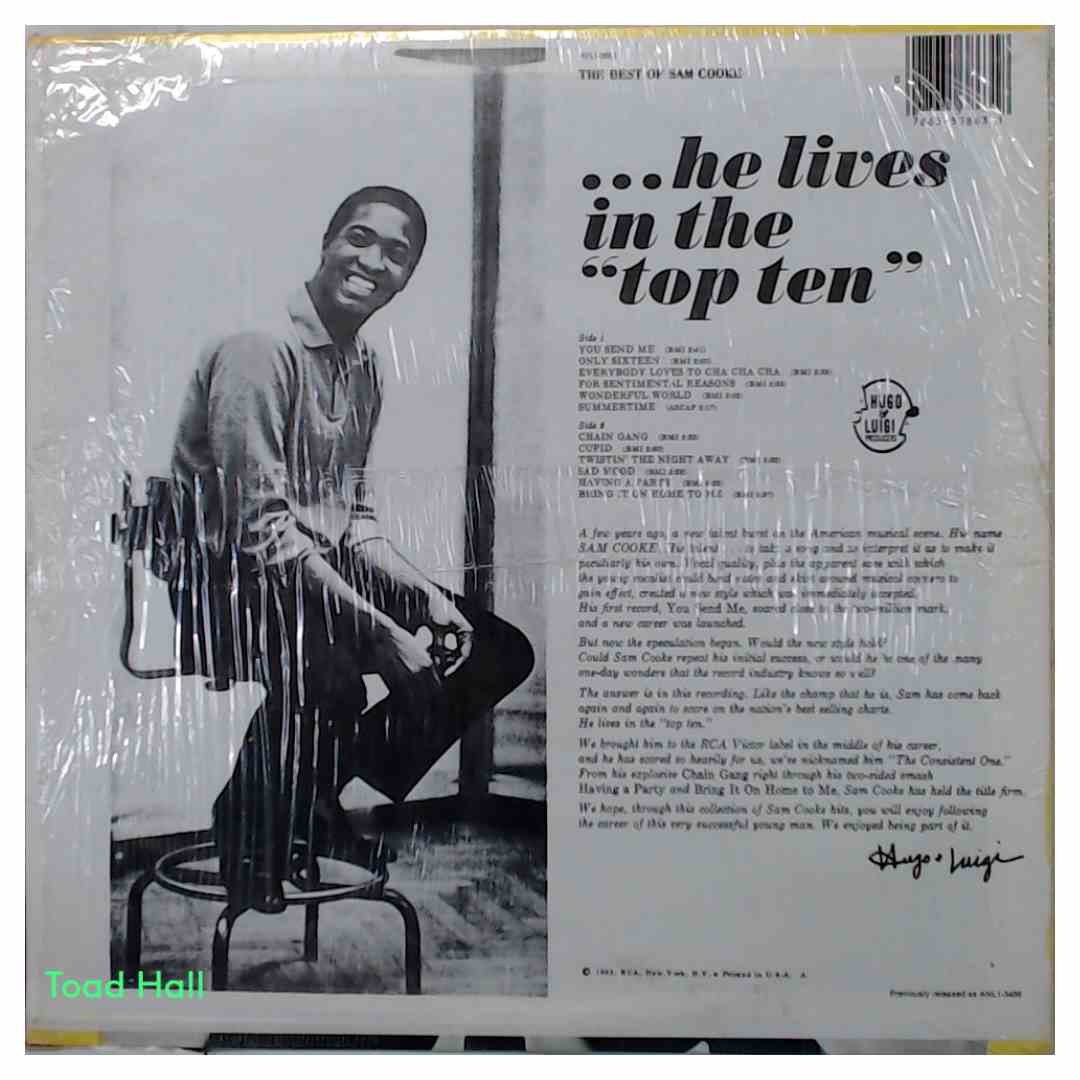 Sam Cooke - The Best of Sam Cooke - Used Vinyl
