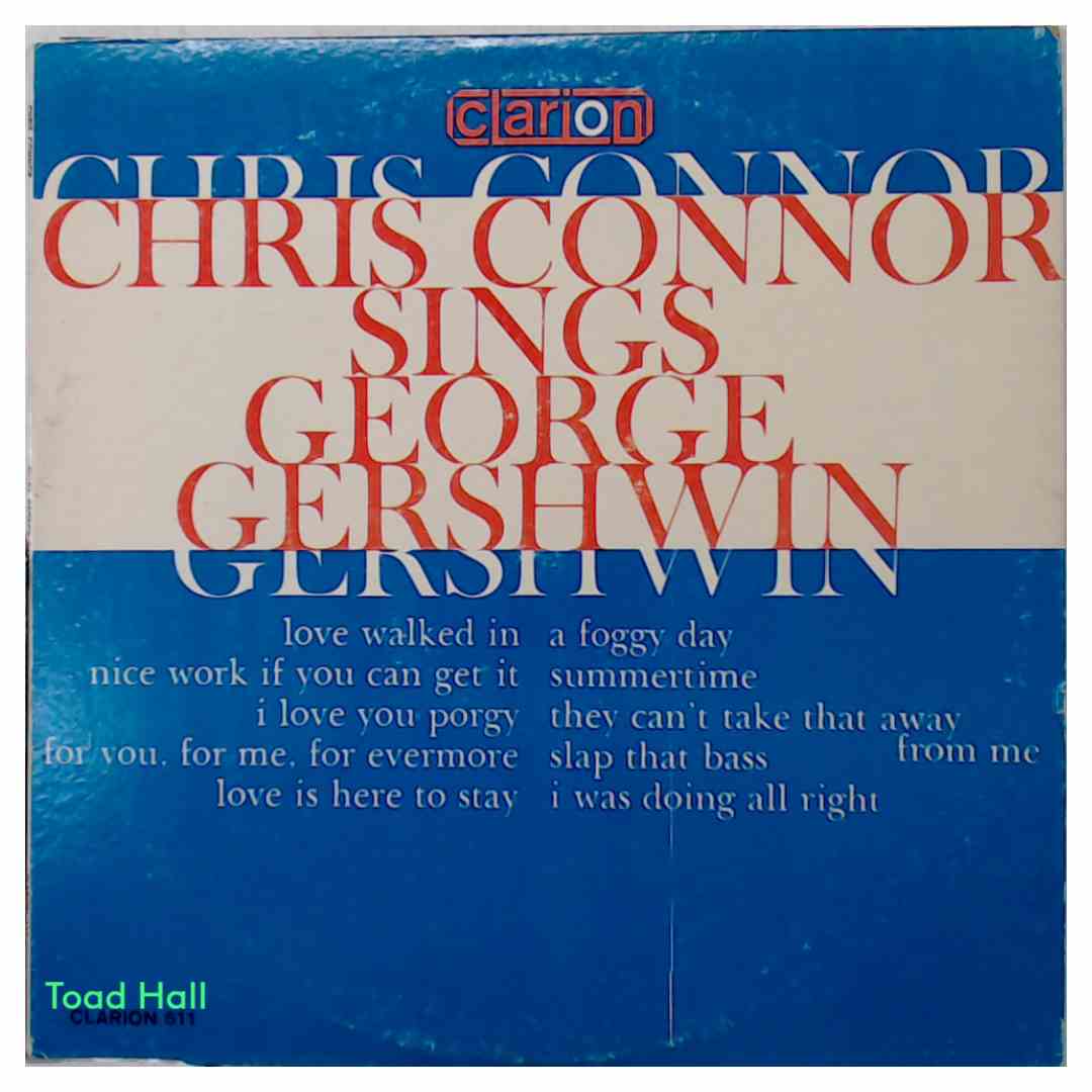 Chris Connor - Chris Connor Sings George Gershwin - Used Vinyl