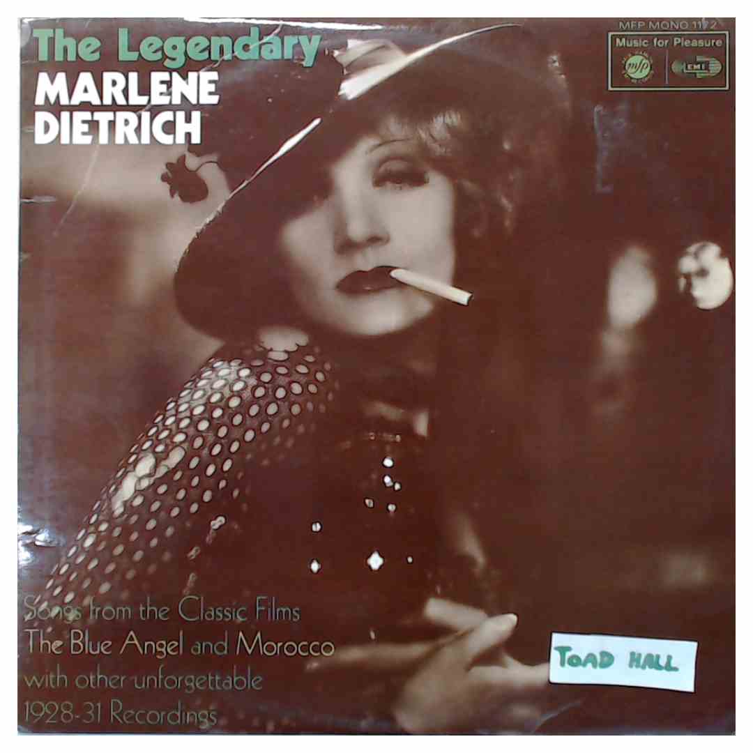 Marlene Dietrich - The Legendary Marlene Dietrich(Import) - Used Vinyl