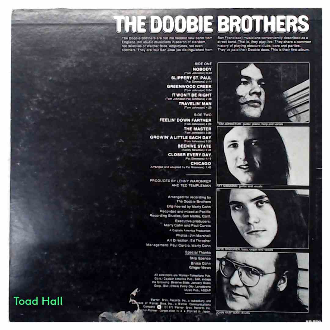 The Doobie Brothers - The Doobie Brothers (Japan Import) - Used Vinyl