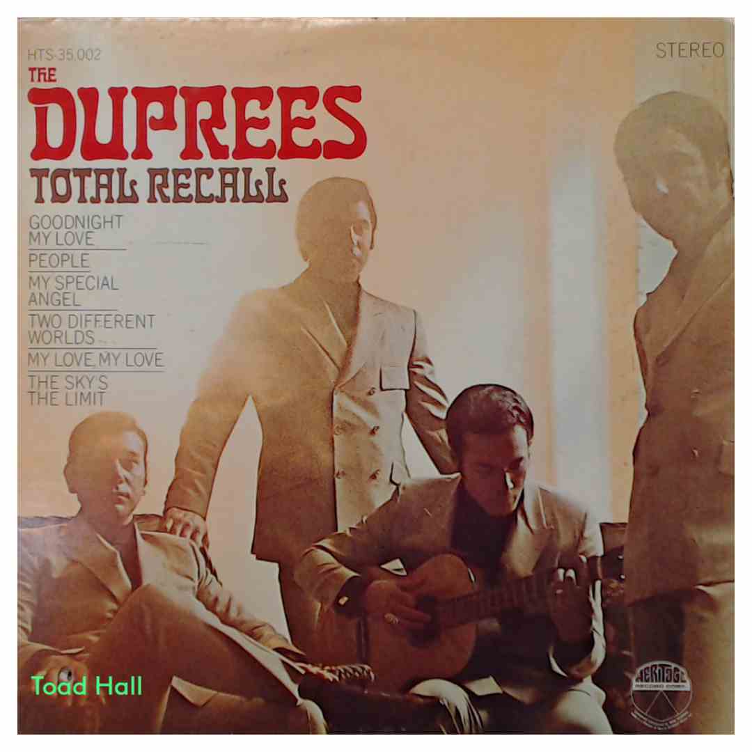 The Duprees - Total Recall - Used Vinyl