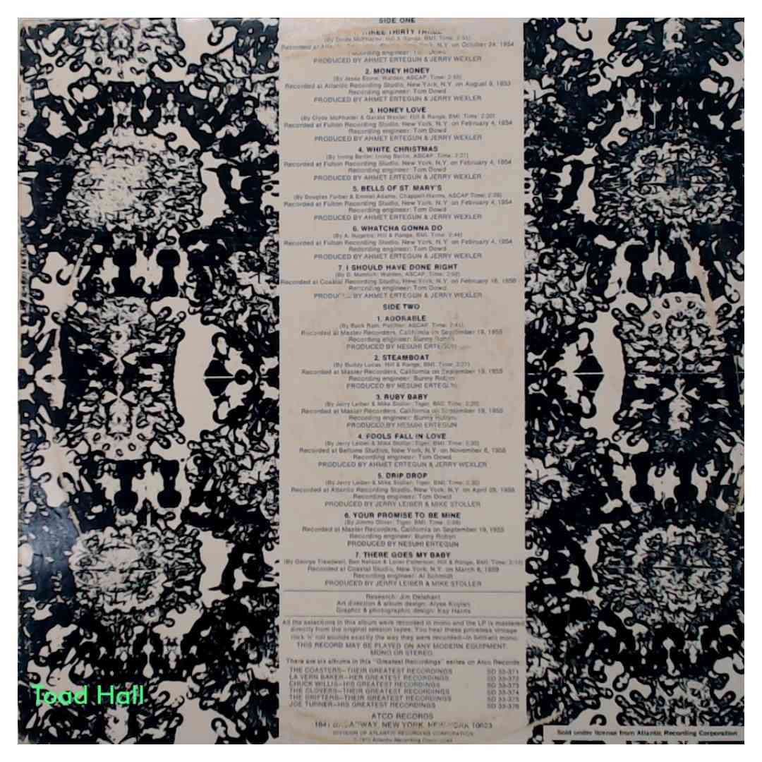 The Drifters - Their Greatest Recordings - Used Vinyl