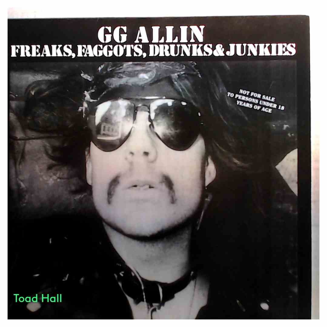 GG Allin - Freaks, Drunks & Junkies - Used Vinyl