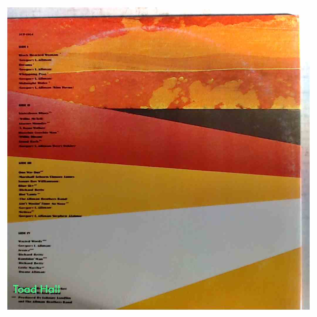 The Allman Brothers Band - The Road Goes On Forever - Used Vinyl