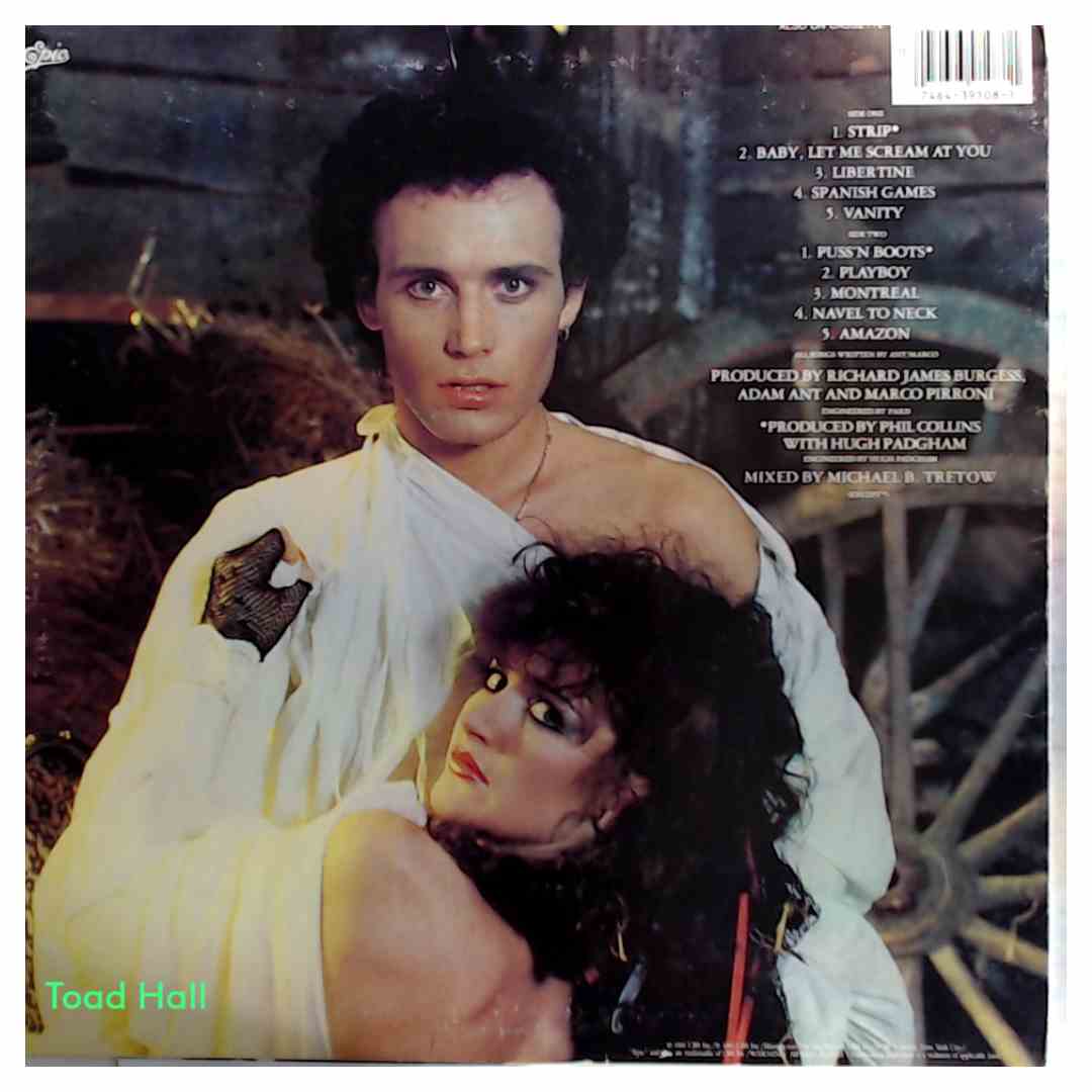 Adam Ant - Strip - Used Vinyl